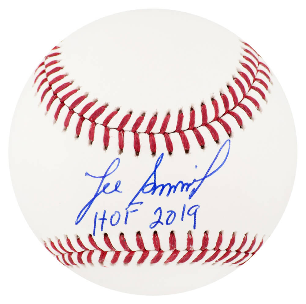 Lee Smith Signed Rawlings Official MLB Baseball w/HOF 2019