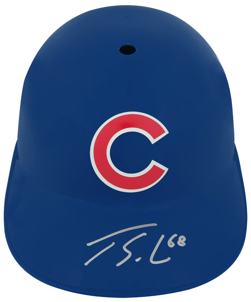 Jorge Soler Signed Cubs Souvenir Replica Batting Helmet