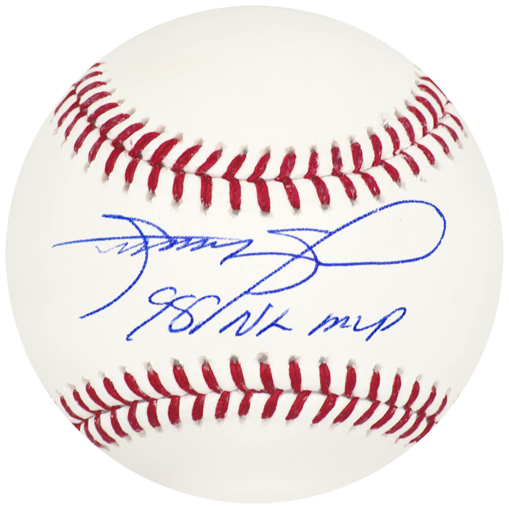 Sammy Sosa Signed Rawlings Official MLB Baseball w/98 NL MVP