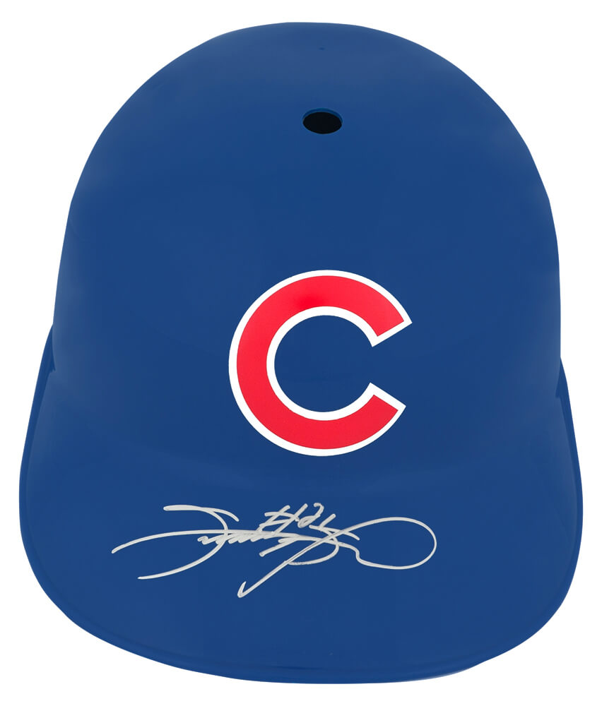 Sammy Sosa Signed Chicago Cubs Souvenir Replica Batting Helmet