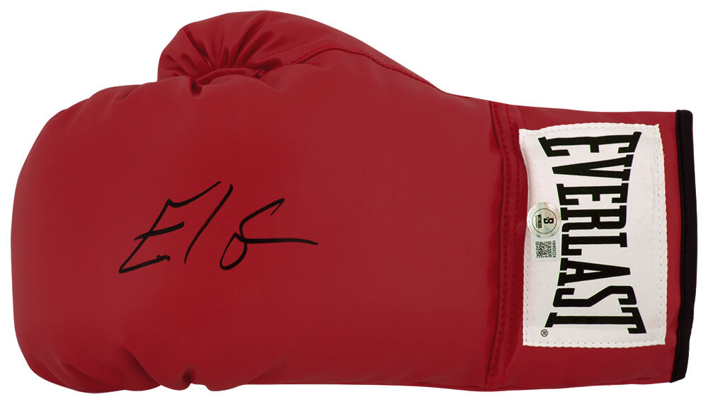 Errol Spence Jr Signed Everlast Red Boxing Glove - (Beckett)