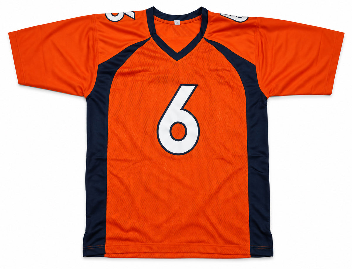 Chicago Bears Jay Cutler Autographed Orange Jersey Beckett BAS Witness Stock #268191