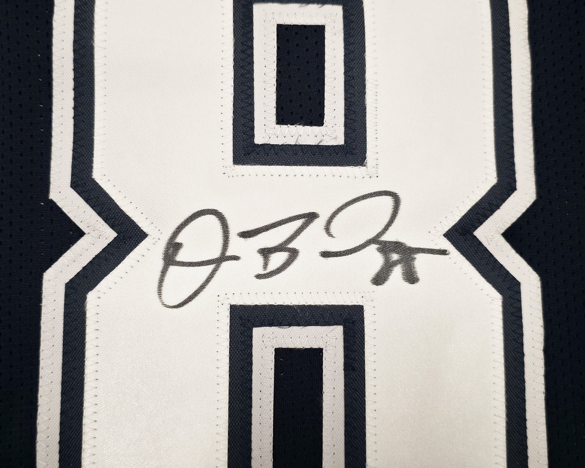 Dallas Cowboys Dez Bryant Autographed Navy Jersey Beckett BAS Witness Stock #268192