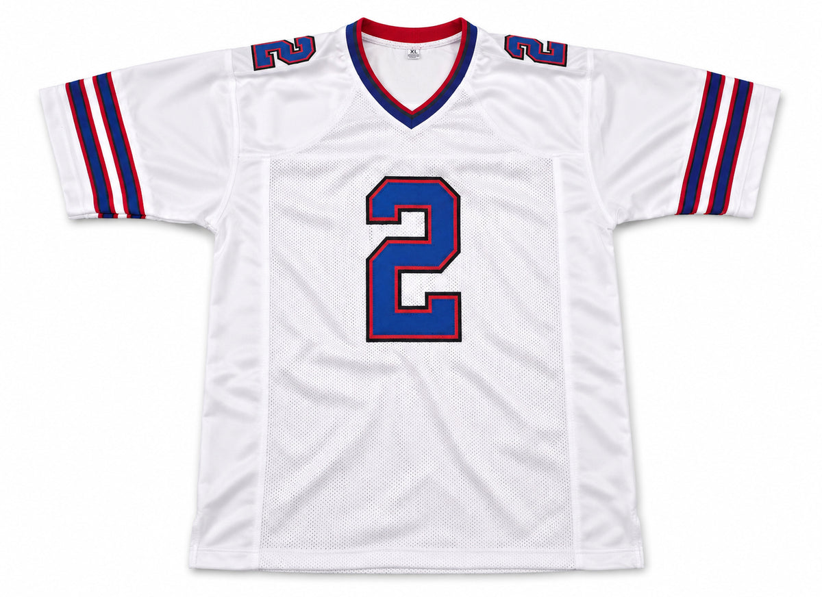 Buffalo Bills DJ Moore Autographed White Jersey Beckett BAS Witness Stock #268189