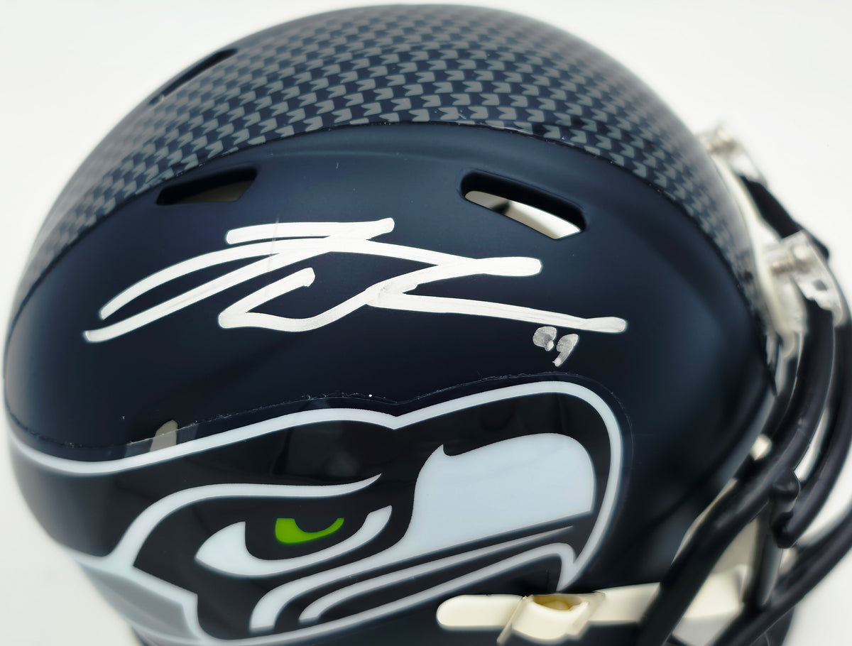 Leonard Williams Autographed Seattle Seahawks Blue Speed Mini Helmet Grad Witness Stock #268196