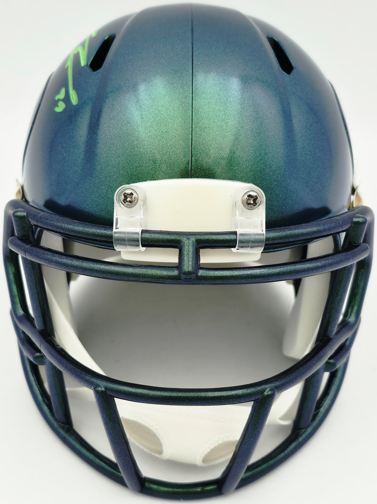 Leonard Williams Autographed Seattle Seahawks Rivalries Speed Mini Helmet Grad Witness Stock #268198