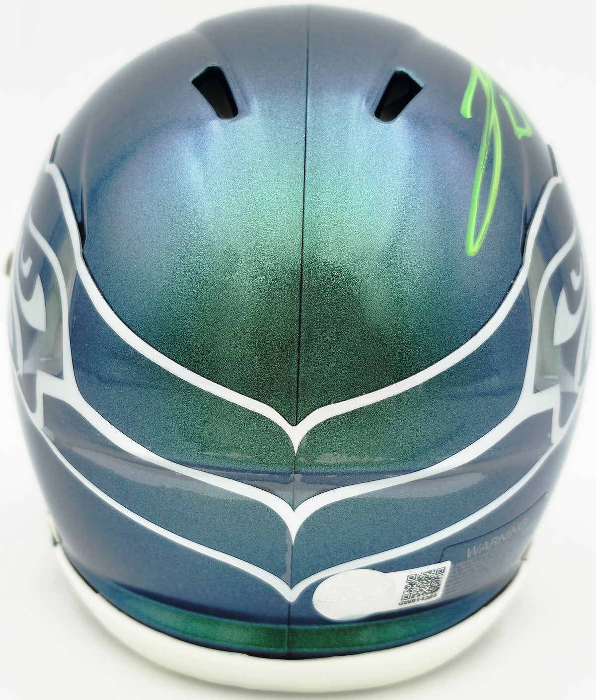 Leonard Williams Autographed Seattle Seahawks Rivalries Speed Mini Helmet Grad Witness Stock #268198