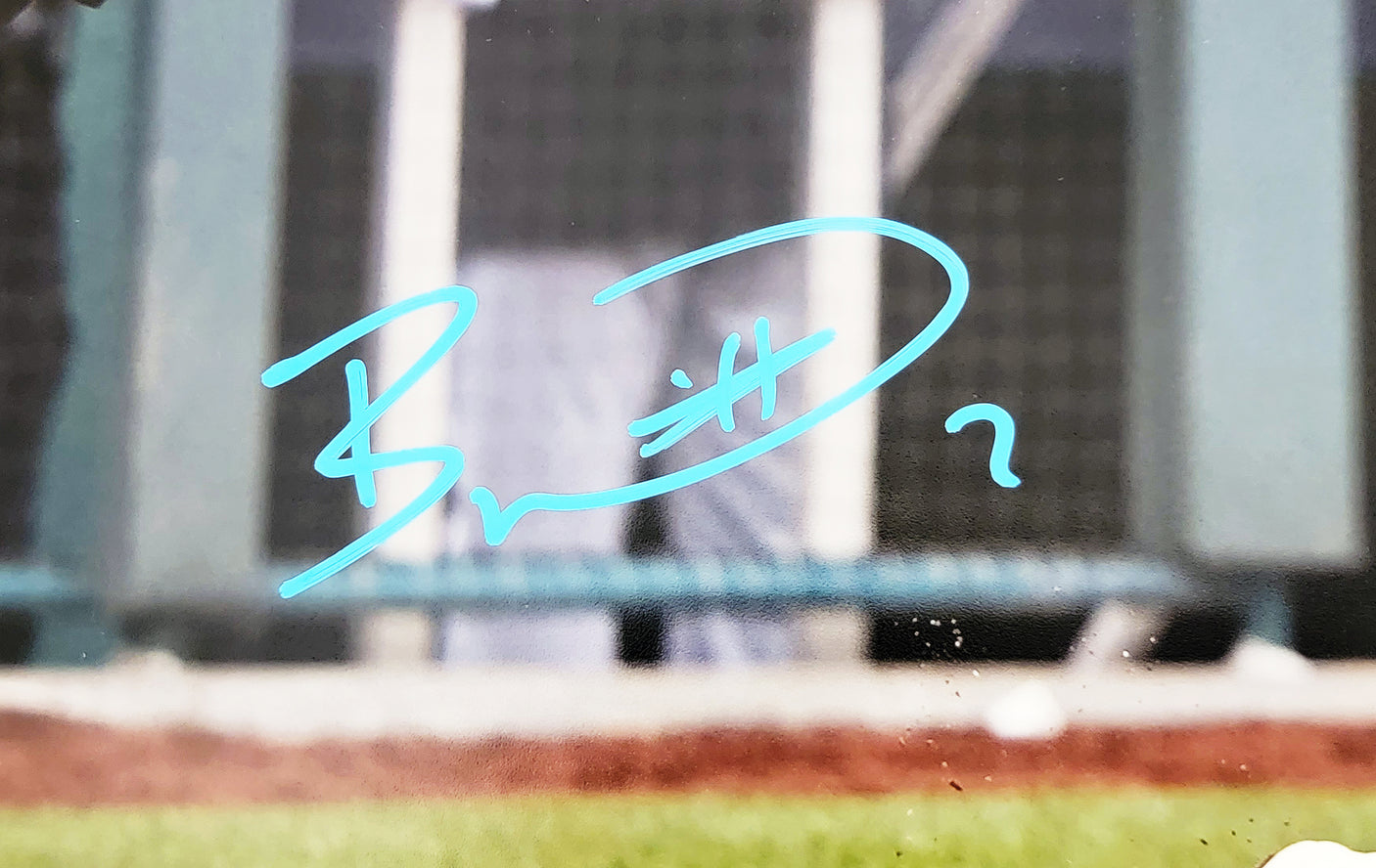 Bobby Witt Jr. Autographed Framed 16x20 Photo Kansas City Royals Beckett BAS Witness Stock #254231