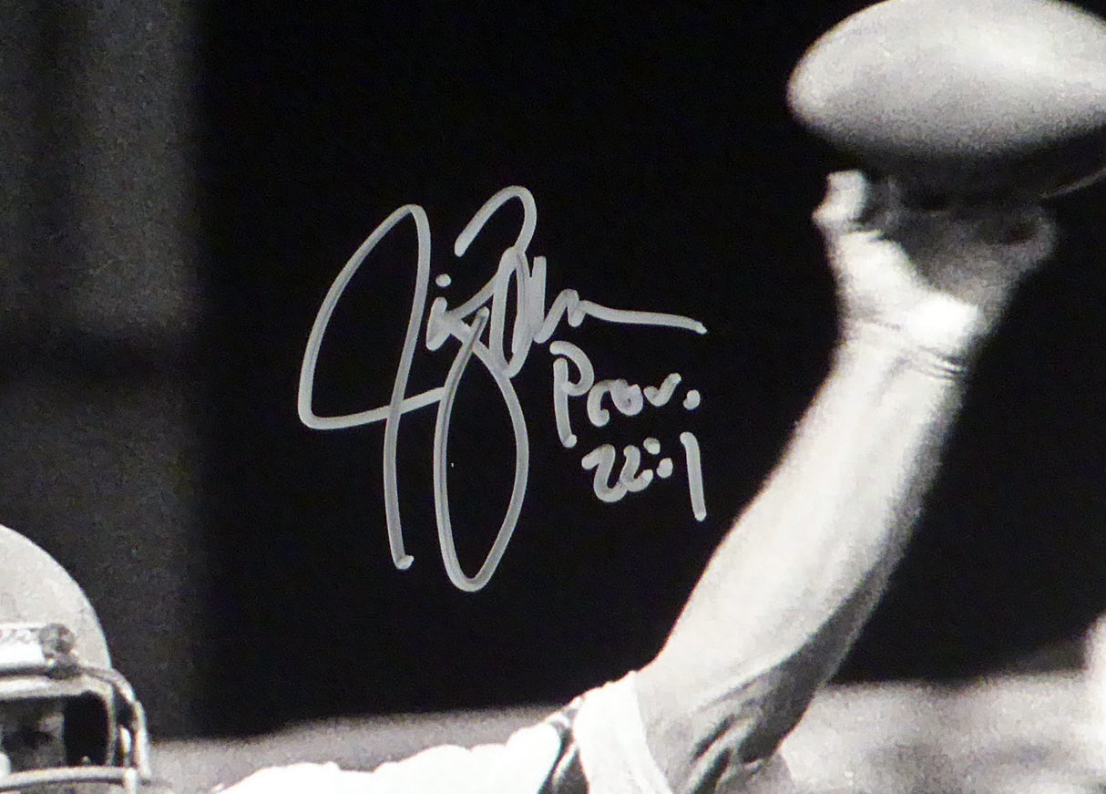 Jim Zorn Autographed Framed 16x20 Photo Seattle Seahawks MCS Holo Stock #254242