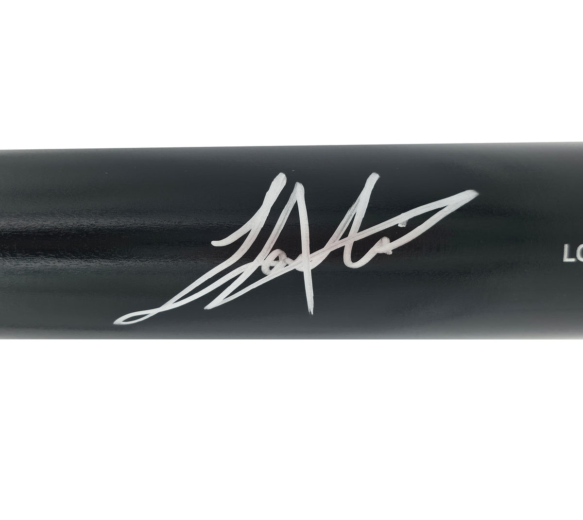 Lazaro Montes Autographed Black Louisville Slugger Pro Stock Bat Seattle Mariners MCS Holo Stock #268003