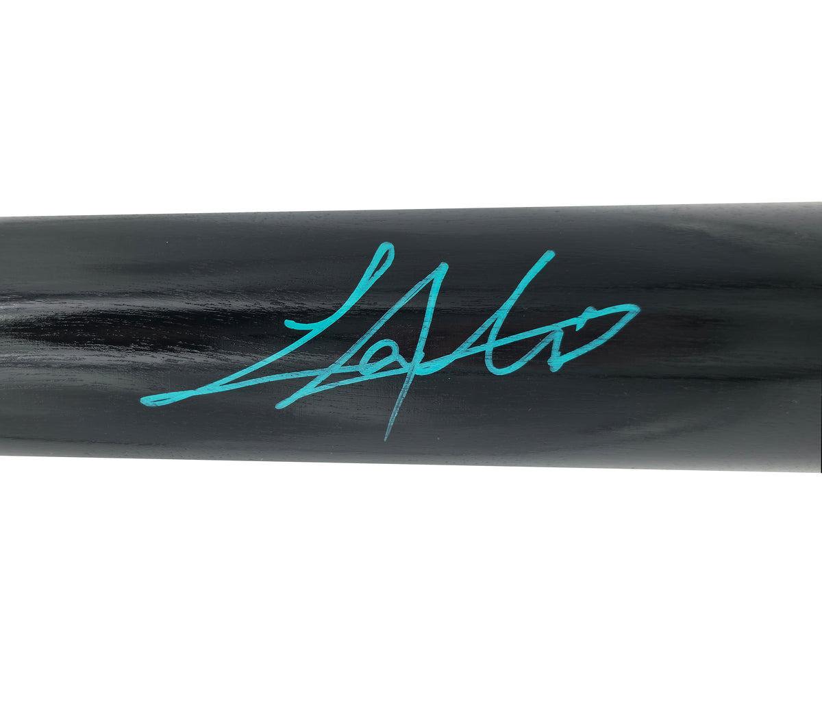 Lazaro Montes Autographed Black Louisville Slugger Pro Stock Bat Seattle Mariners MCS Holo Stock #268004