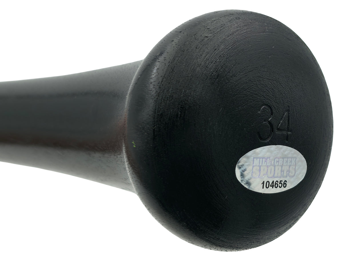 Lazaro Montes Autographed Black Louisville Slugger Pro Stock Bat Seattle Mariners MCS Holo Stock #268004