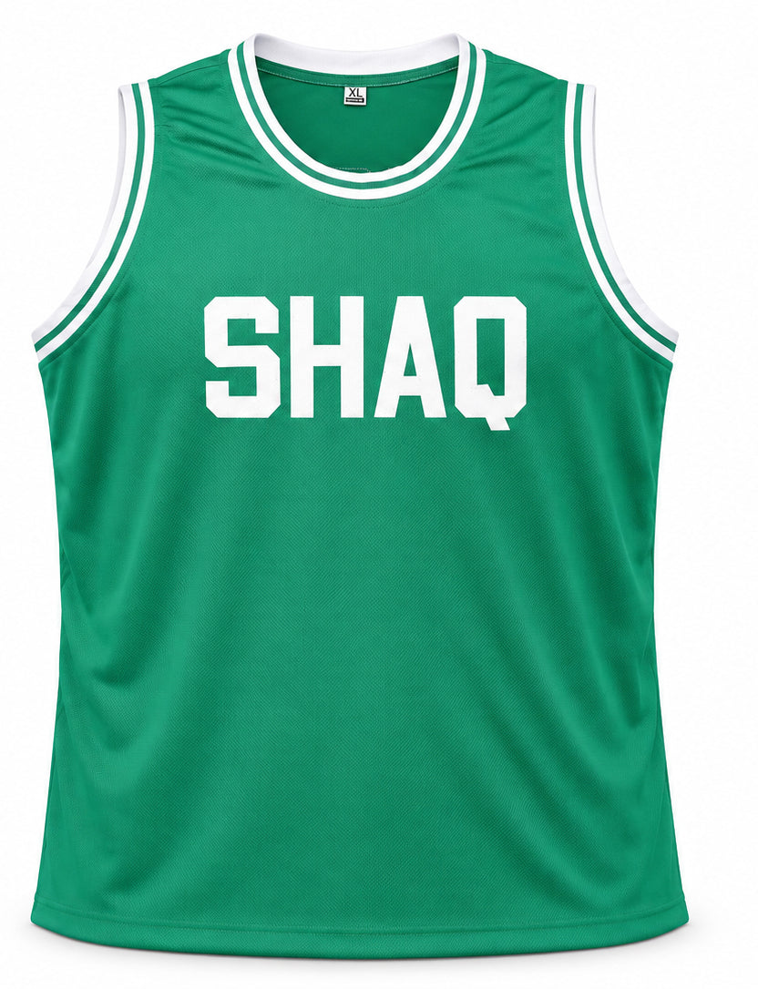 Boston Celtics Shaquille O'Neal Autographed Green Jersey Beckett BAS Witness Stock #267986