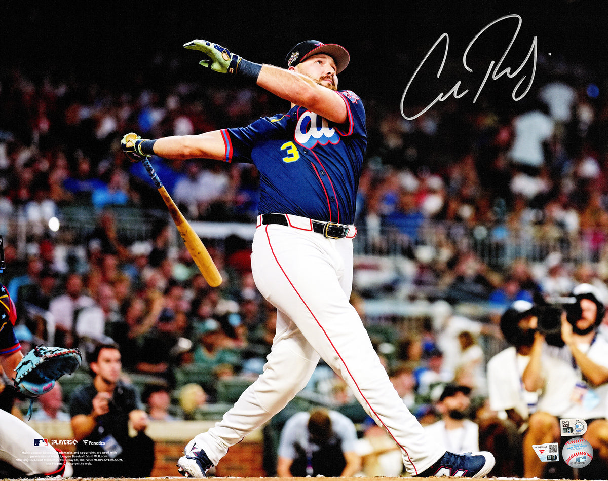 Cal Raleigh Autographed 16x20 Photo Seattle Mariners 2025 Home Run Derby Fanatics & MLB Holo Stock #267927