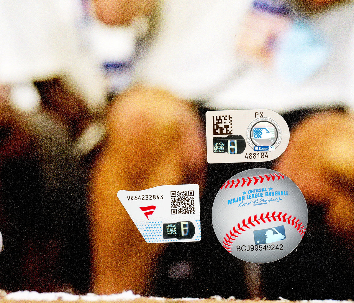 Cal Raleigh Autographed 16x20 Photo Seattle Mariners 2025 Home Run Derby Fanatics & MLB Holo Stock #267927
