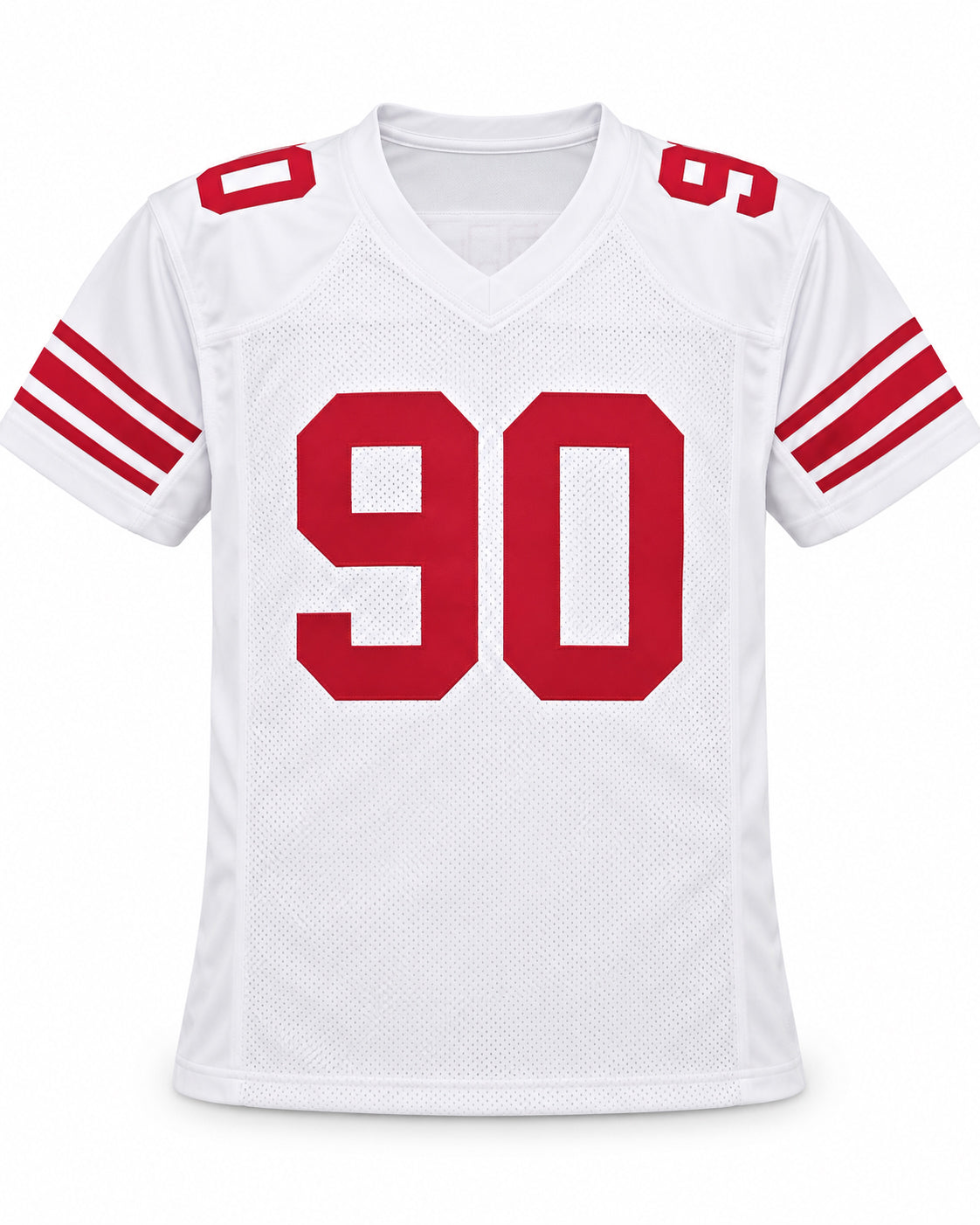 New York Giants Jason Pierre-Paul Autographed White Jersey JSA Witness Stock #268045