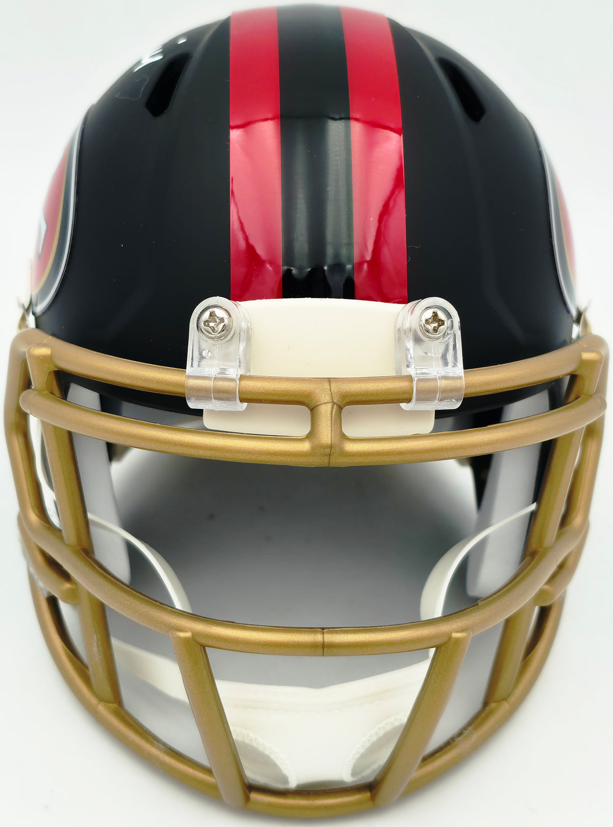 Kyle Juszczyk Autographed San Francisco 49ers Black Rivalries Speed Mini Helmet Beckett BAS Witness Stock #268109