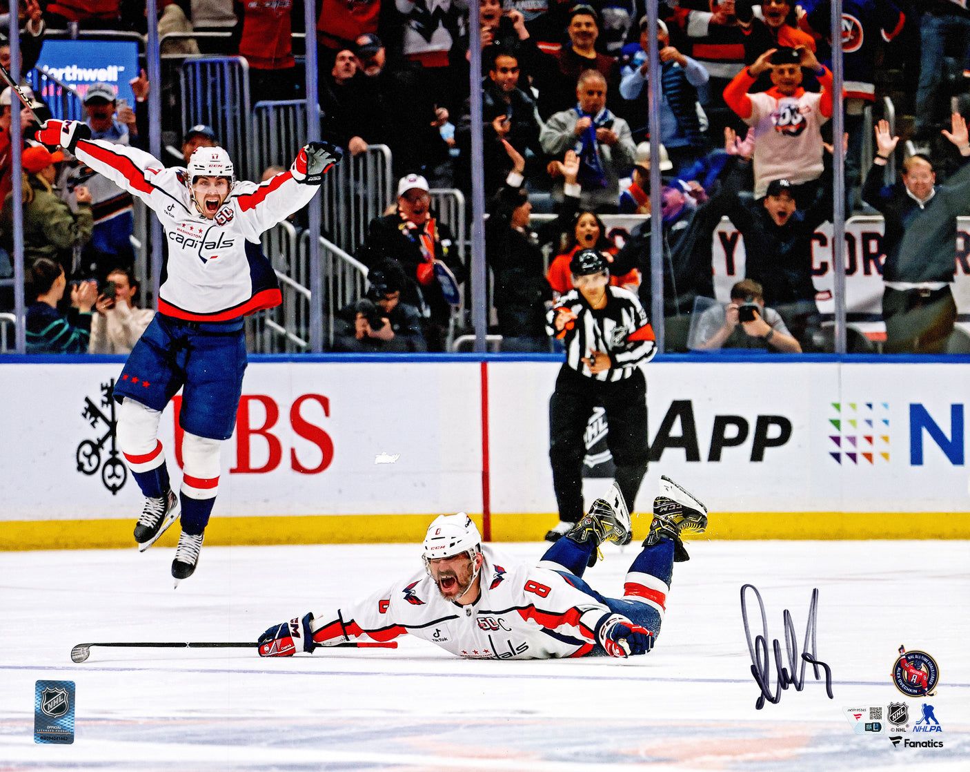 Alex Ovechkin Autographed 16x20 Photo Washington Capitals Fanatics Holo Stock #253586