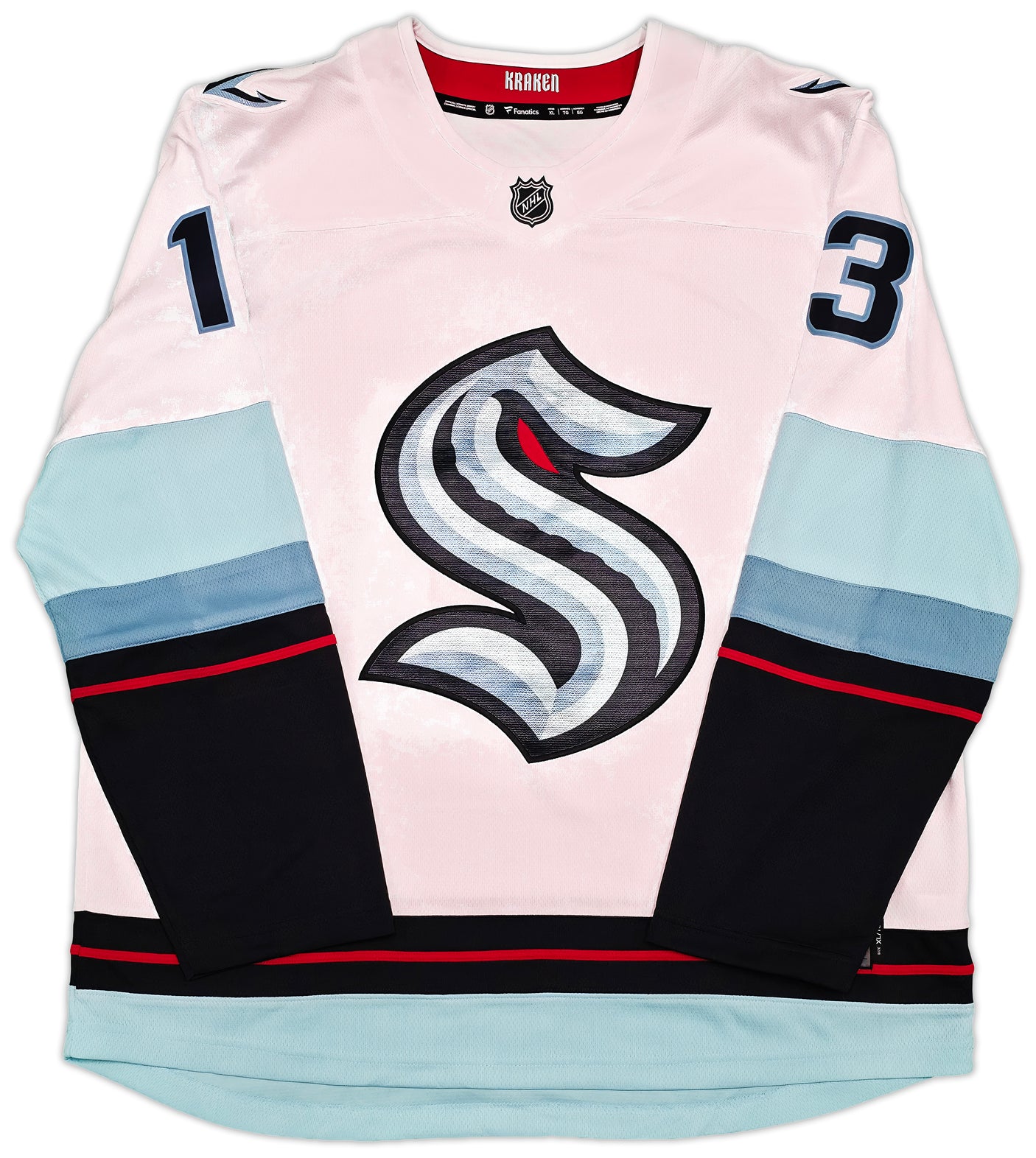 Seattle Kraken Brandon Tanev Autographed White Fanatics Jersey Size XL Fanatics Holo Stock #254456