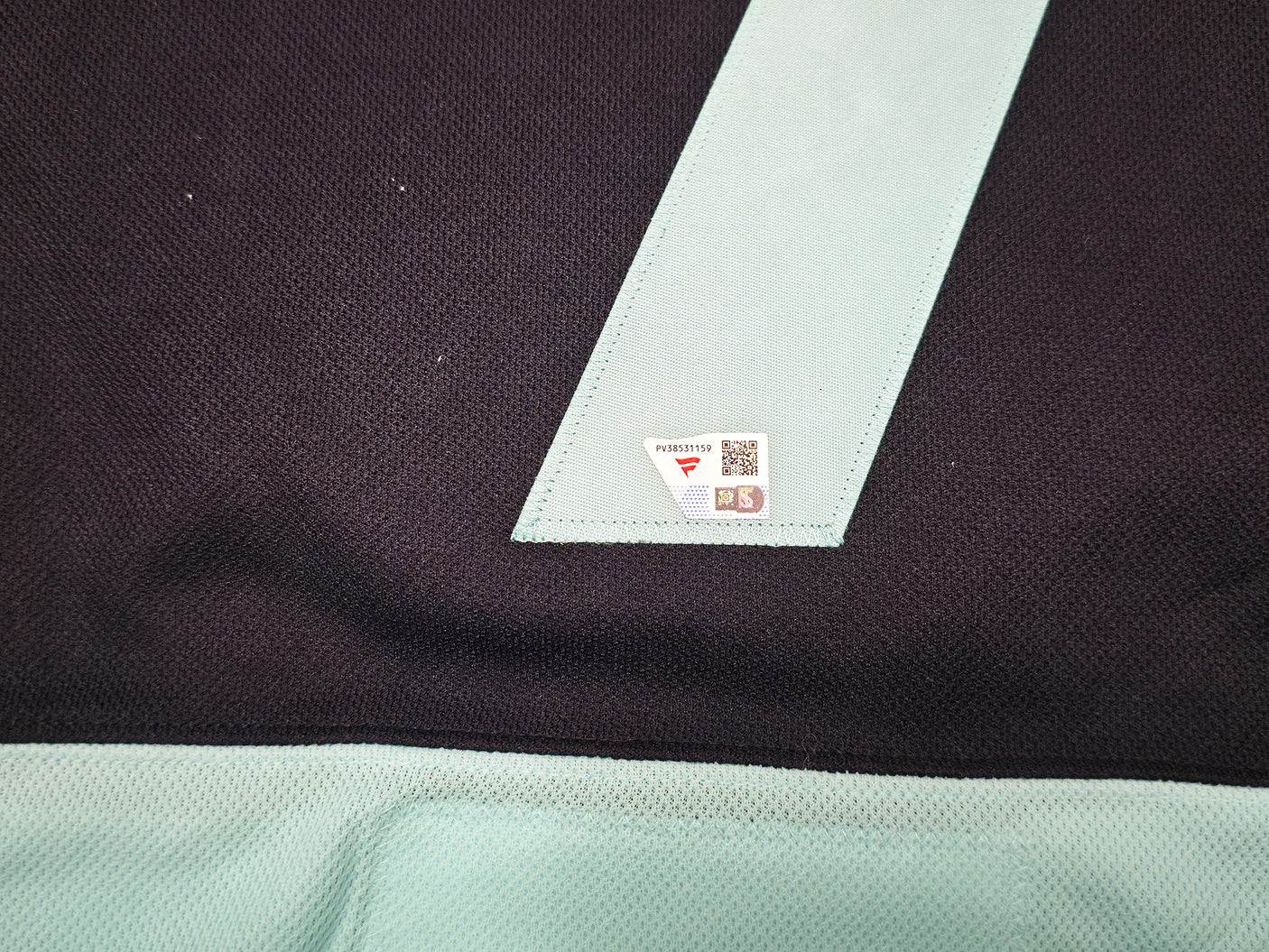 Seattle Kraken Jordan Eberle Autographed Blue & Green Adidas Authentic Primegreen Reverse Retro Jersey Size 54 Fanatics Holo Stock #254446