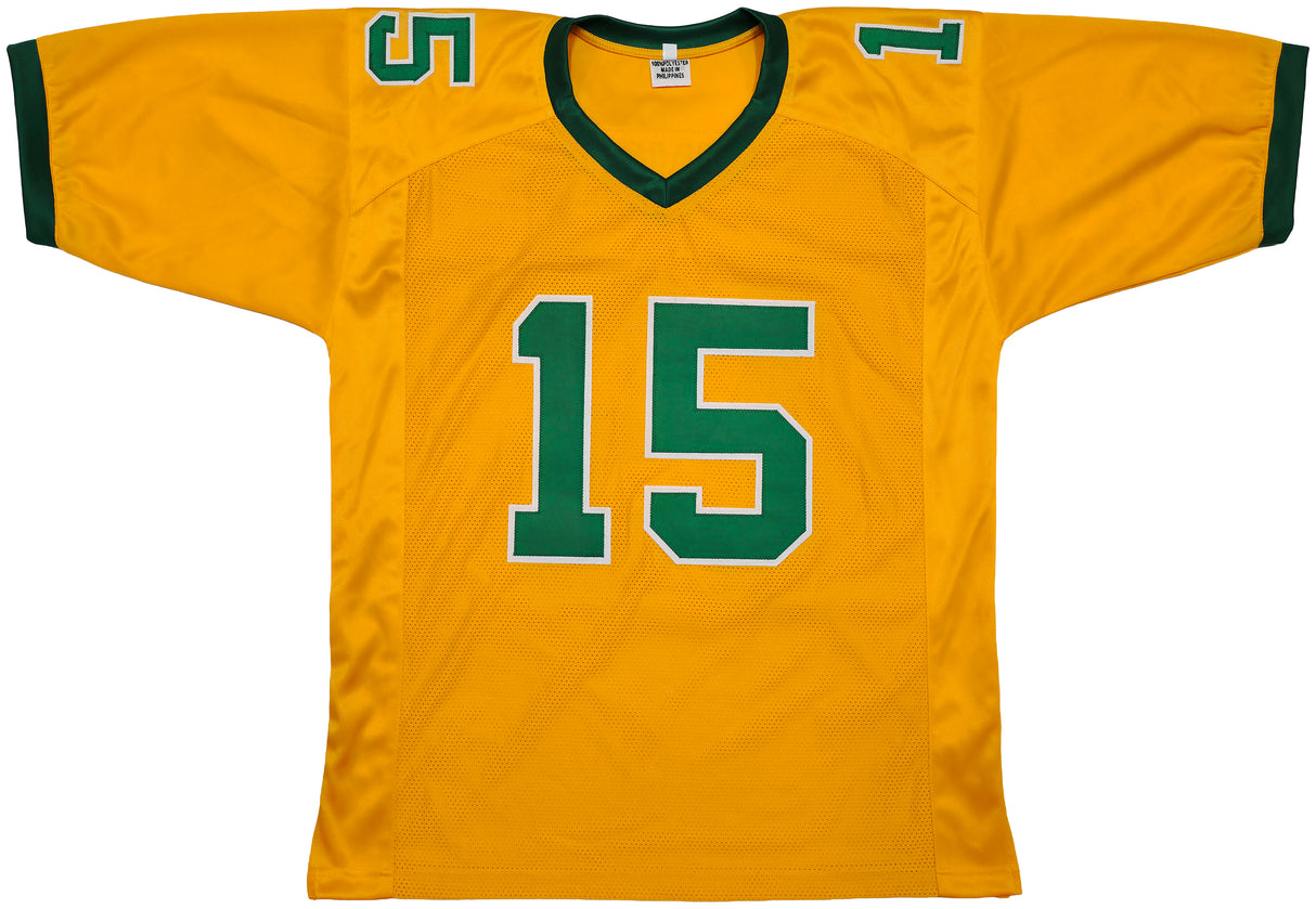 Oregon Ducks Tez Johnson Autographed Yellow Jersey JSA Witness Stock #256794