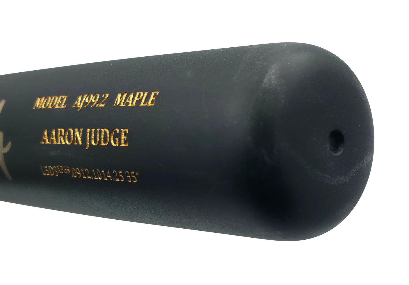 Aaron Judge Autographed Matte Black Chandler Player Model Maple Baseball Bat New York Yankees Fanatics & MLB Holo Stock #256824