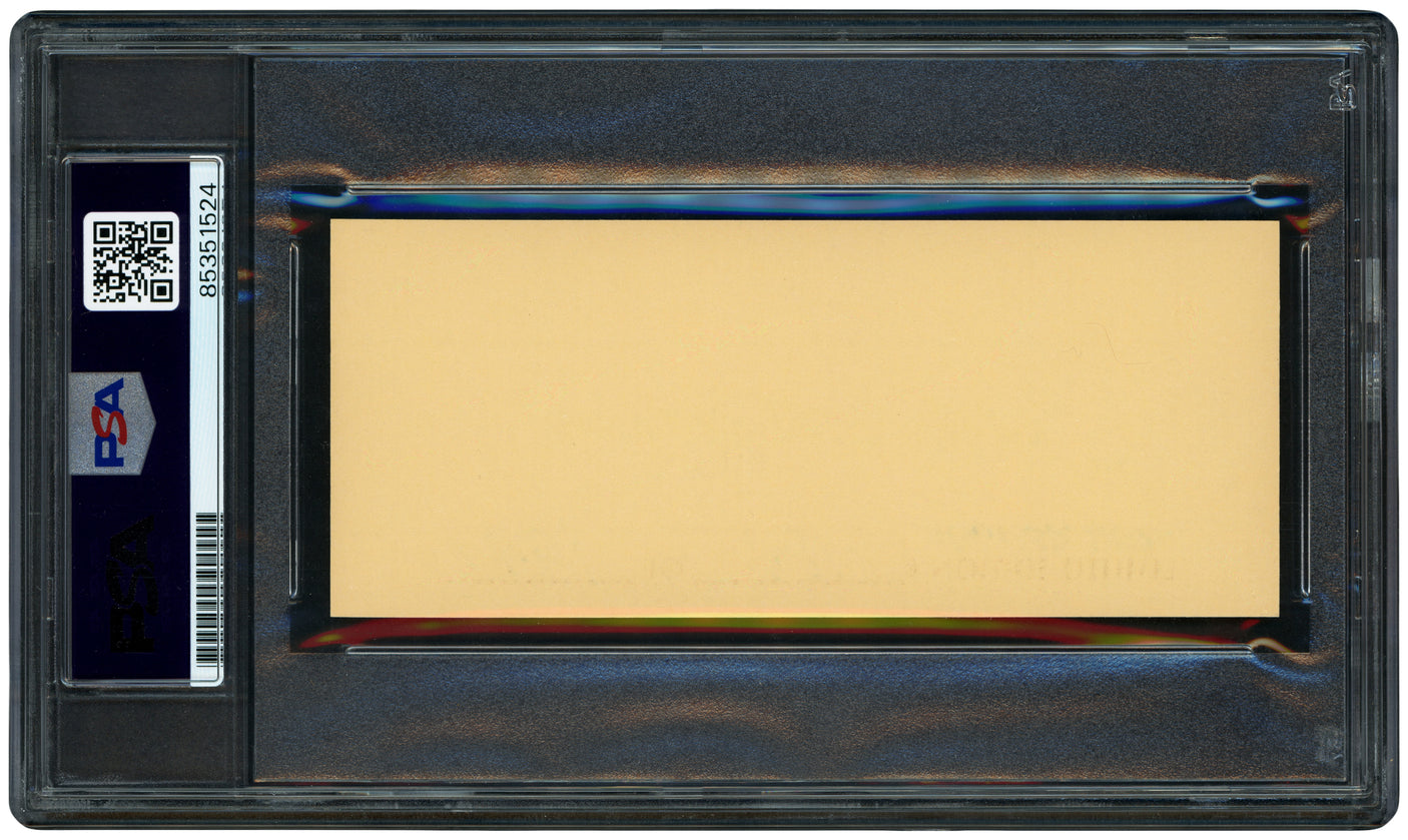 Ted Williams Autographed 2x5 Cut Signature Boston Red Sox Auto Grade Mint 9 LE #/1941 PSA/DNA Stock #256704