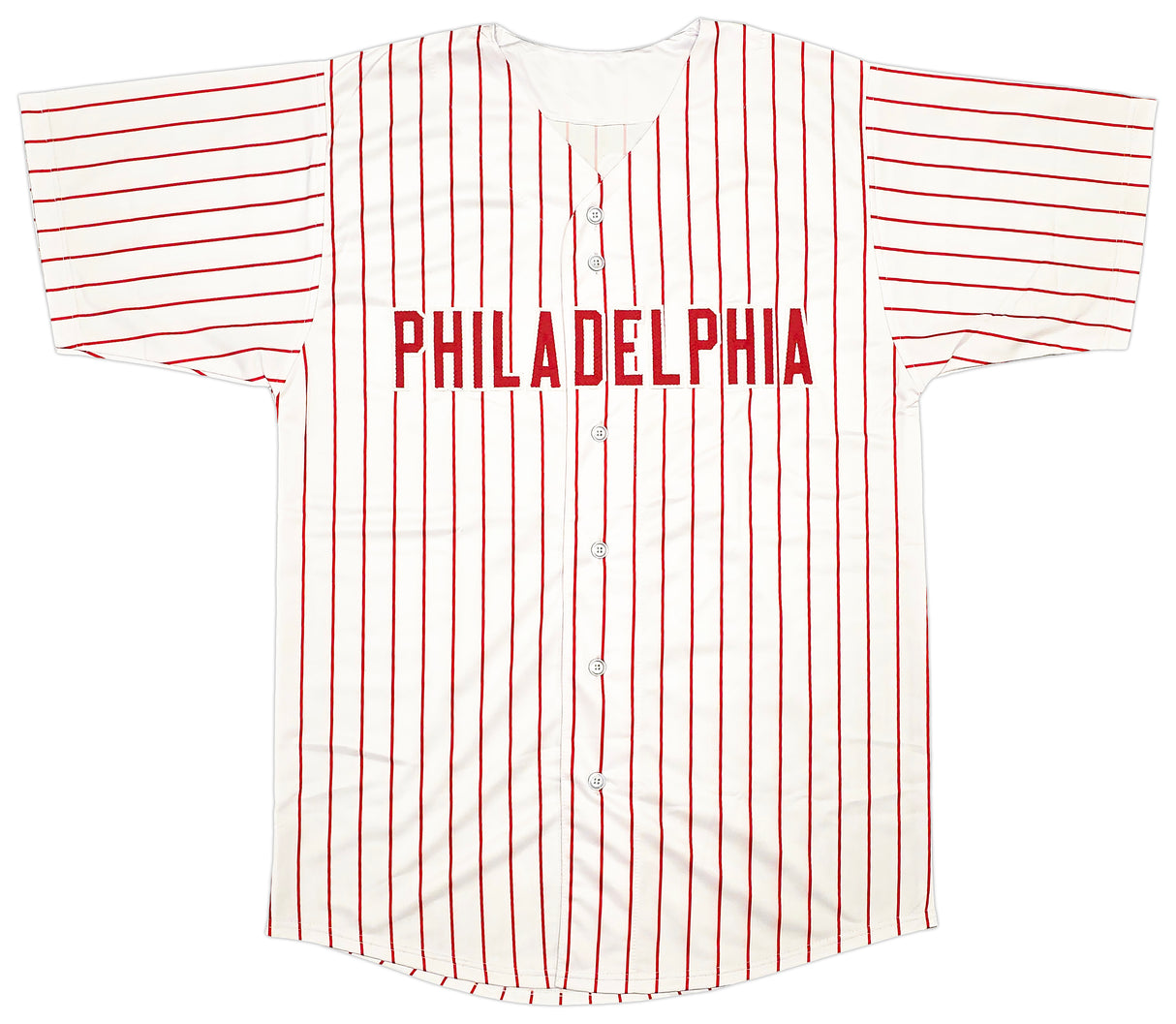 Philadelphia Phillies John Kruk Autographed White Jersey Beckett BAS Witness Stock #257920