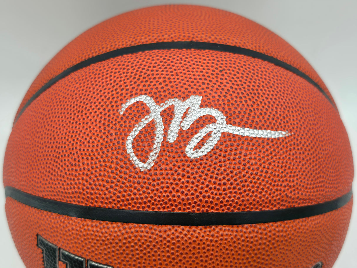 Jaylen Brown Autographed Authentic Series I/O Basketball Boston Celtics Beckett BAS Witness Stock #256844