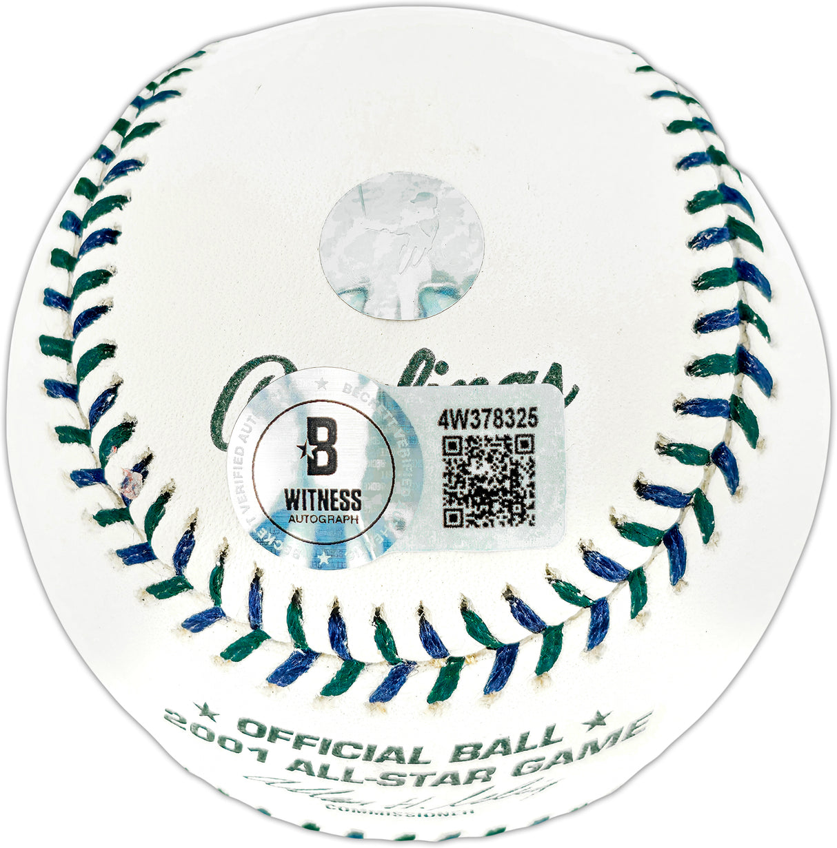 Ichiro Suzuki Autographed Official 2001 All Star Game Baseball Seattle Mariners IS Holo & Beckett BAS Witness Stock #256831