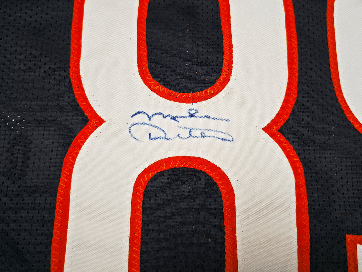 Chicago Bears Mike Ditka Autographed Blue Jersey Beckett BAS QR Stock #256839