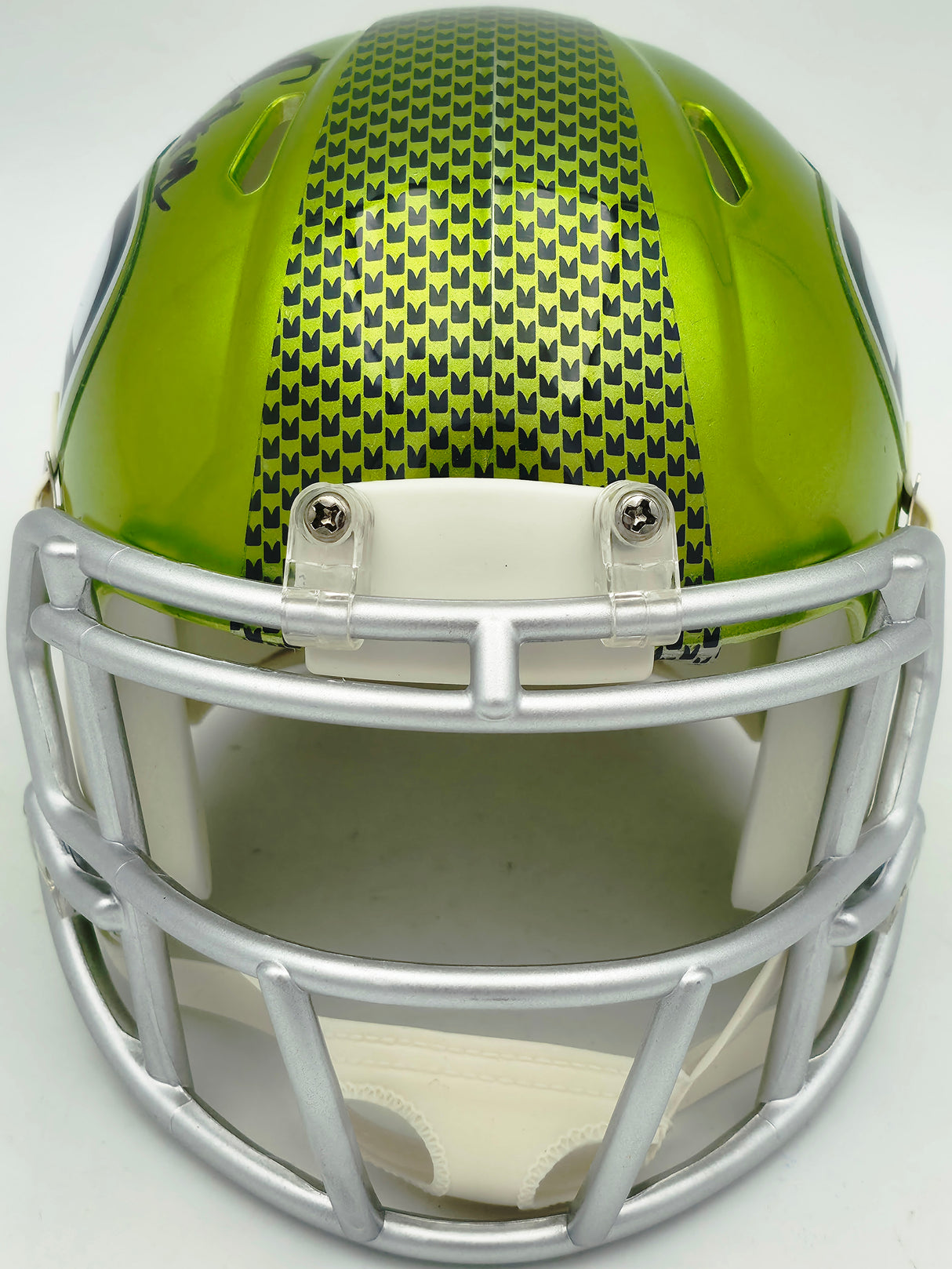 Byron Murphy II Autographed Seattle Seahawks Flash Green Speed Mini Helmet MCS Holo Stock #256971