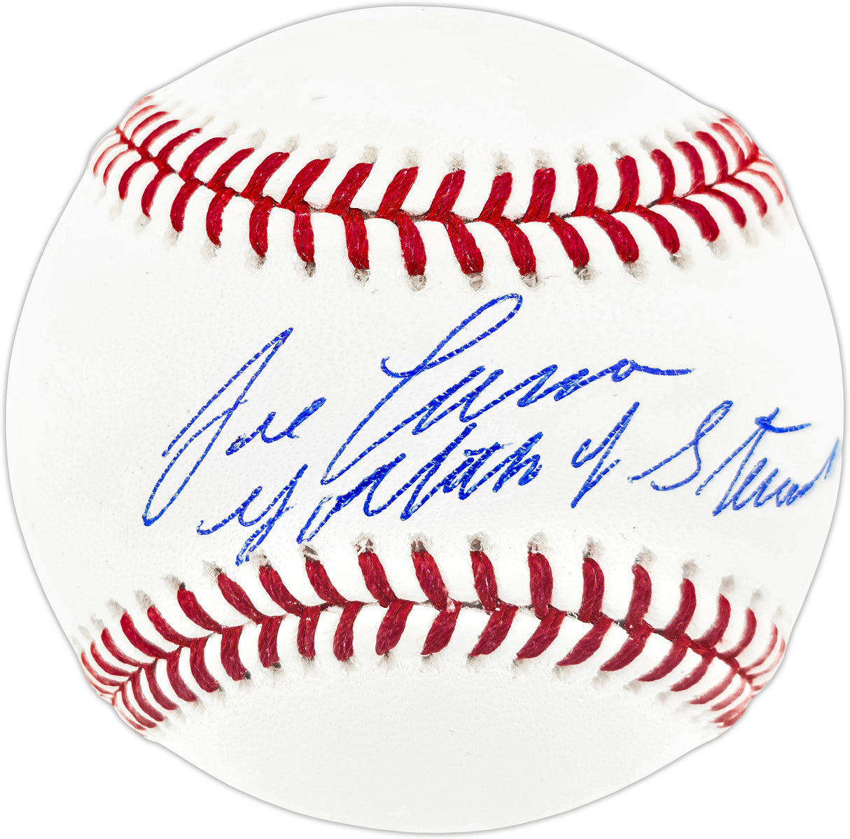 Jose Canseco Autographed Official MLB Baseball Oakland A's "Godfather Of Steroids" Beckett BAS Witness Stock #259978