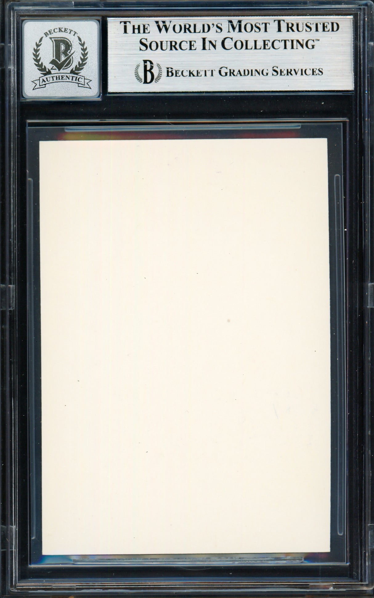 Ken Griffey Jr. Autographed 1990 Star Promo Card Seattle Mariners Auto Grade Gem Mint 10 Beckett BAS Stock #261775