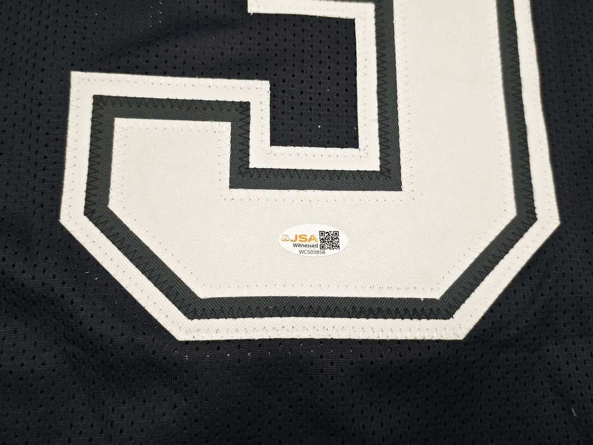 Dallas Cowboys George Pickens Autographed Blue Jersey JSA Witness Stock #262414
