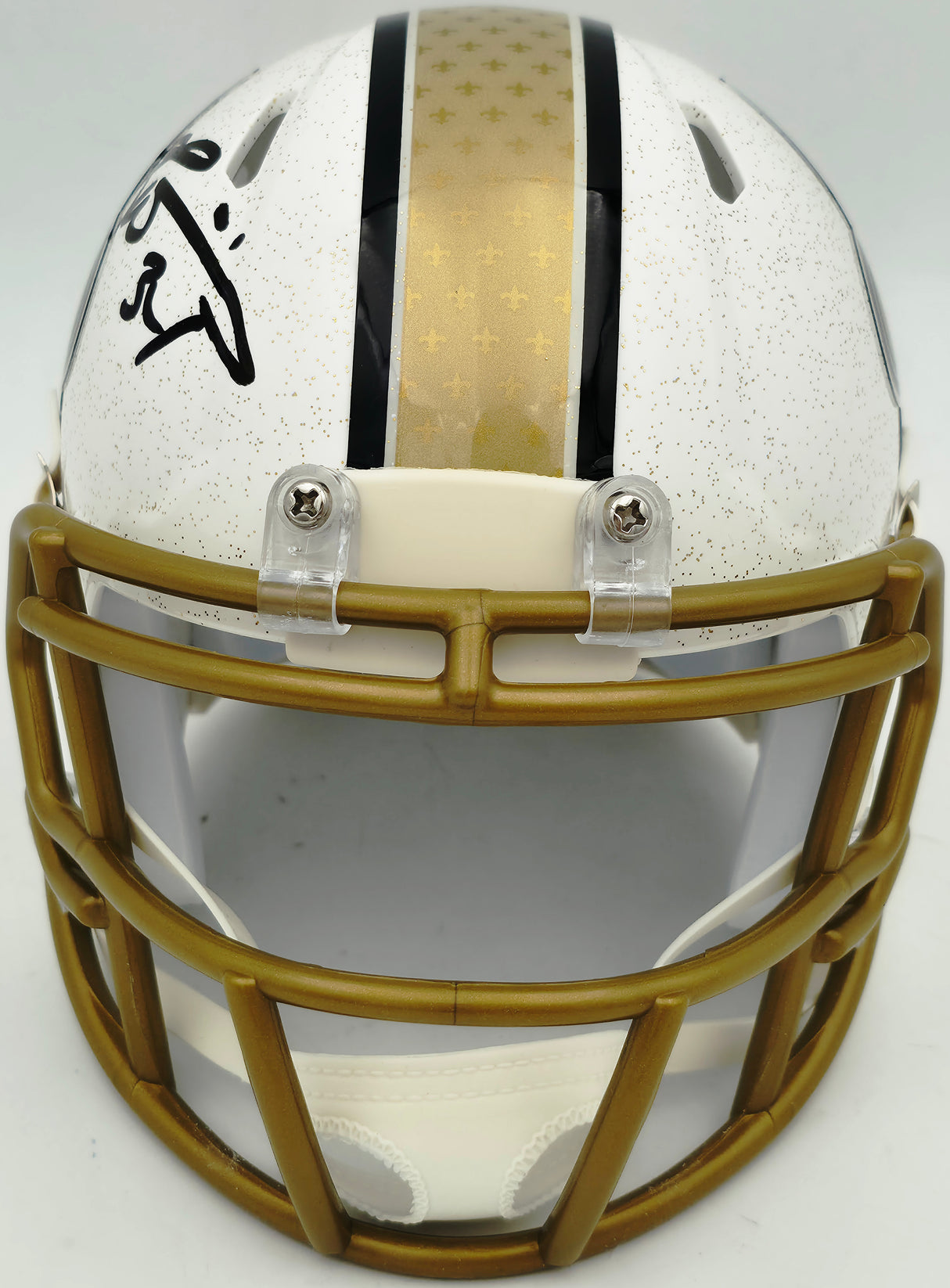Ricky Williams Autographed New Orleans Saints 2025 Alternate White Speed Mini Helmet JSA Stock #265673