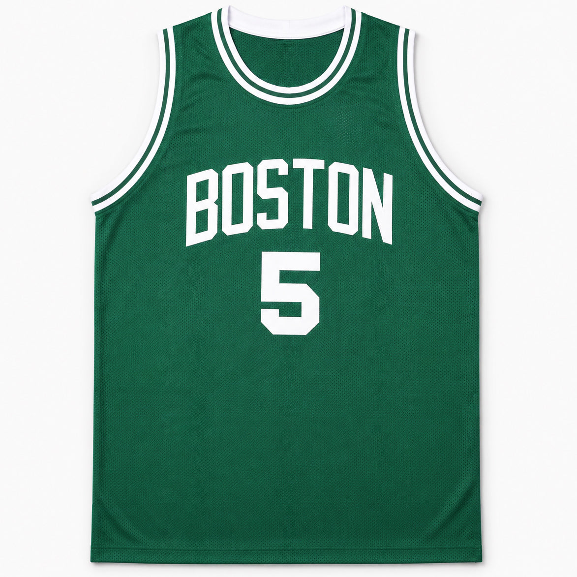 Boston Celtics Kevin Garnett Autographed Green Jersey Beckett BAS Witness Stock #265799