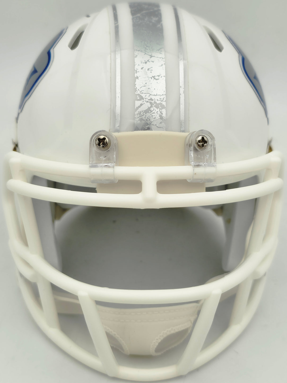 DJ Moore Autographed Buffalo Bills White Rivalries Speed Mini Helmet Beckett BAS Witness Stock #265891