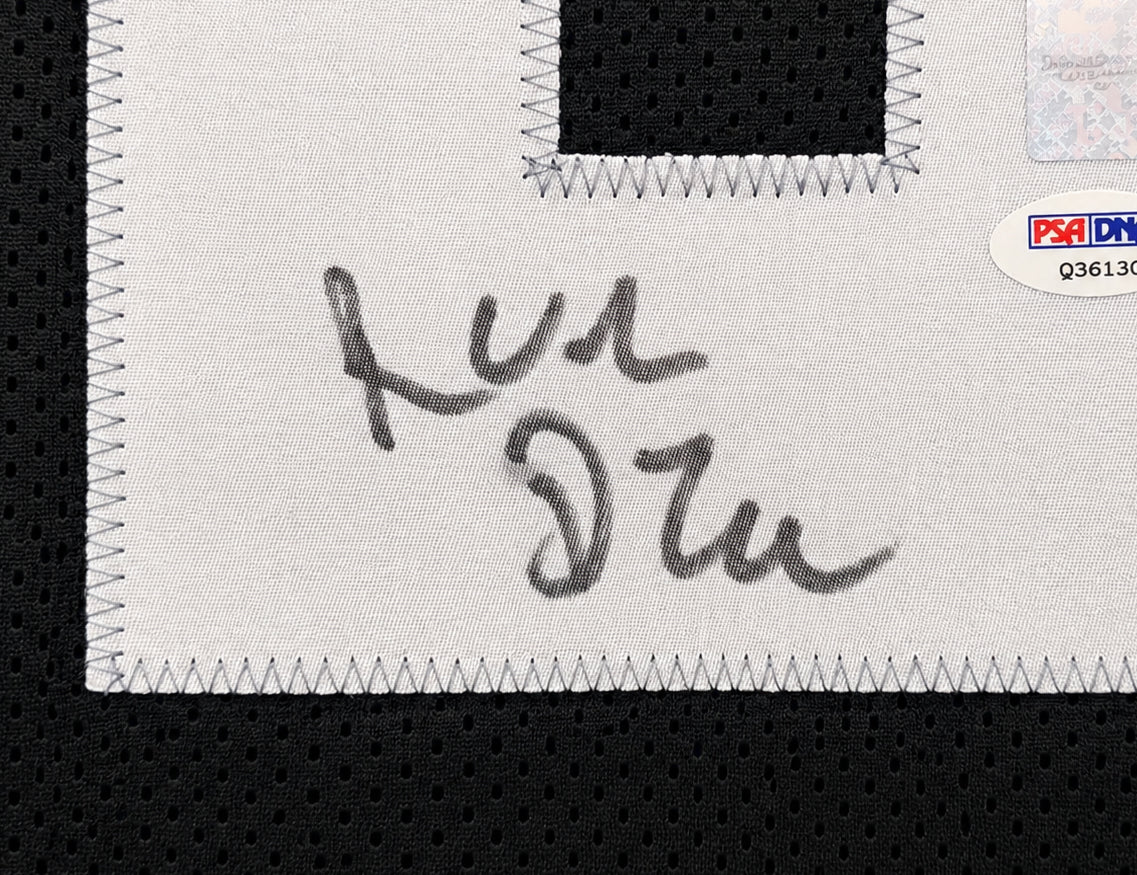 Oakland Raiders Darren McFadden Autographed Black Jersey "Run DMC" PSA/DNA Stock #267077