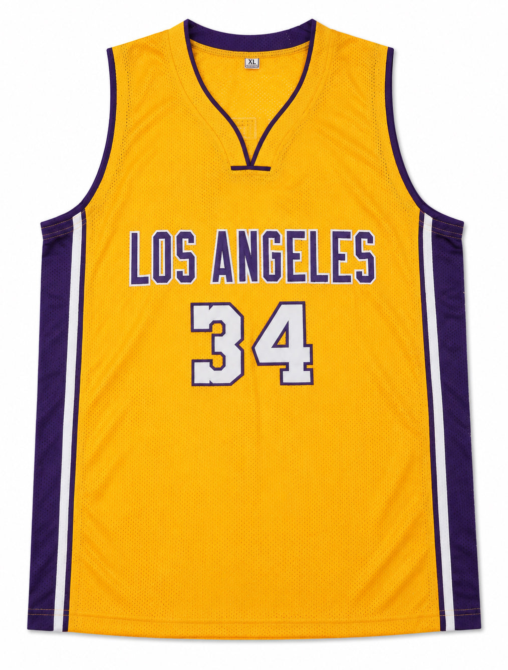 Los Angeles Lakers Shaquille O'Neal Autographed Gold Jersey PSA/DNA Stock #267056