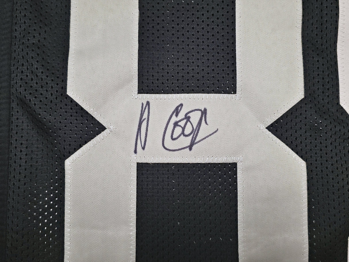 Las Vegas Raiders Amari Cooper Autographed Black Jersey JSA Stock #267046