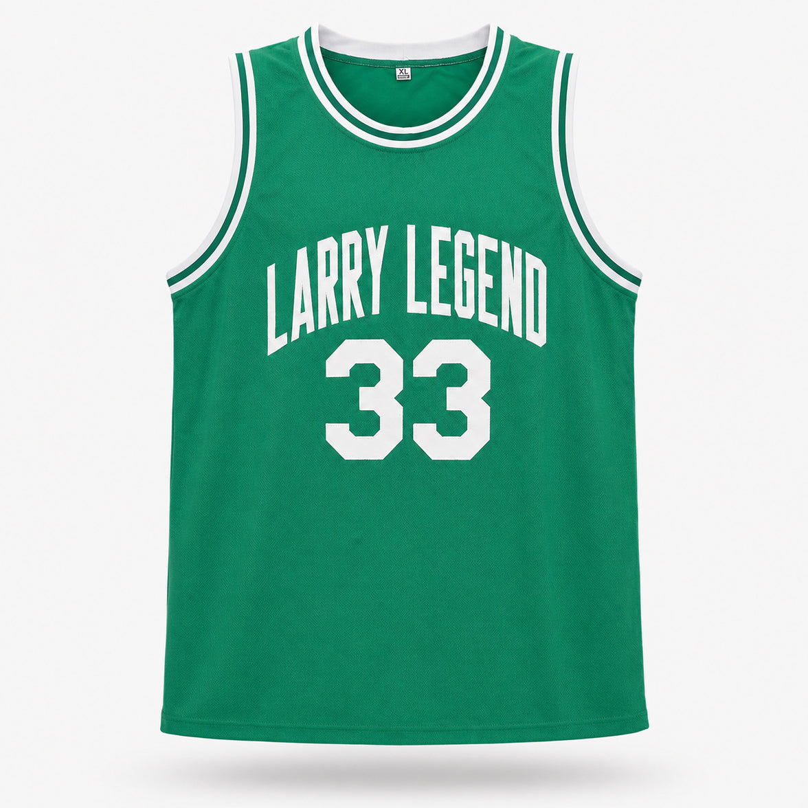 Boston Celtics Larry Bird Autographed Green Jersey Beckett BAS QR Stock #265944