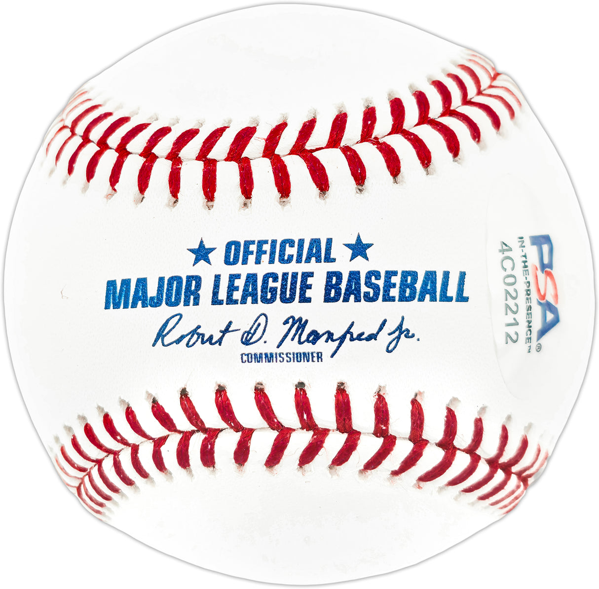 Nolan Ryan Autographed Official Hall of Fame HOF Logo Baseball Texas Rangers PSA/DNA ITP Stock #251008