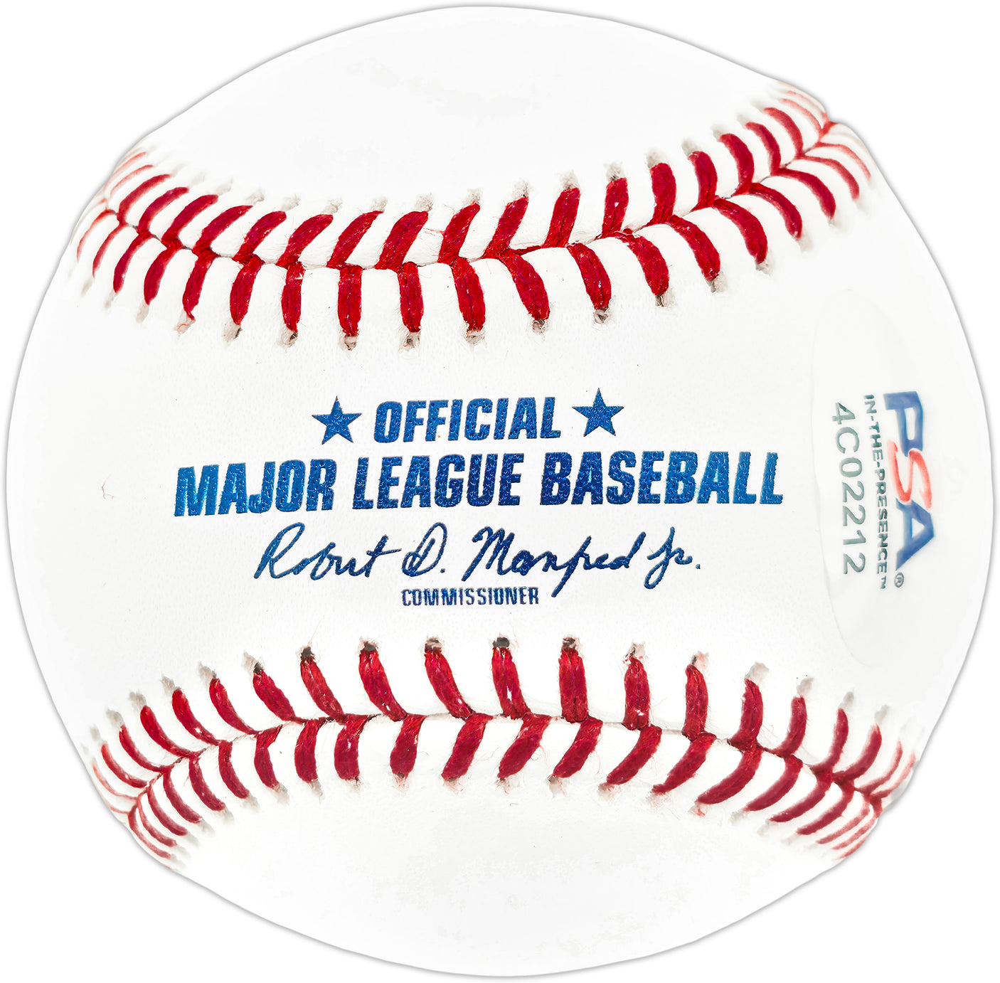 Nolan Ryan Autographed Official Hall of Fame HOF Logo Baseball Texas Rangers PSA/DNA ITP Stock #251008