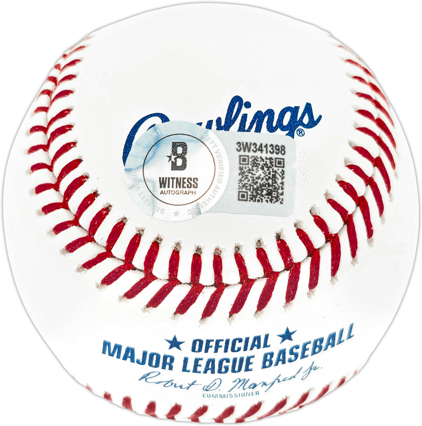 Ken Griffey Jr. Autographed Official MLB Baseball Seattle Mariners Beckett BAS Witness Stock #252425