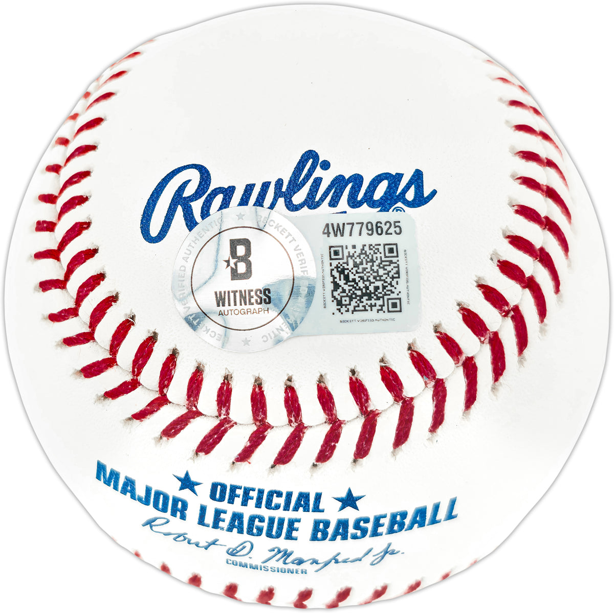 Sammy Sosa Autographed Official MLB Baseball Chicago Cubs (Full Name) Beckett BAS Witness Stock #267423