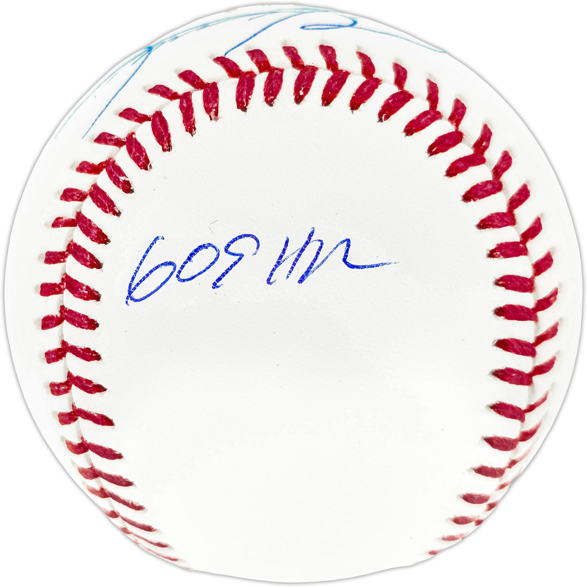 Sammy Sosa Autographed Official MLB Baseball Chicago Cubs "7x All Star & 609 HR" Beckett BAS Witness Stock #267445