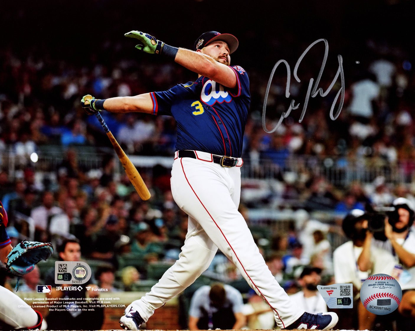 Cal Raleigh Autographed 8x10 Photo Seattle Mariners Fanatics & MLB Holo Stock #253260