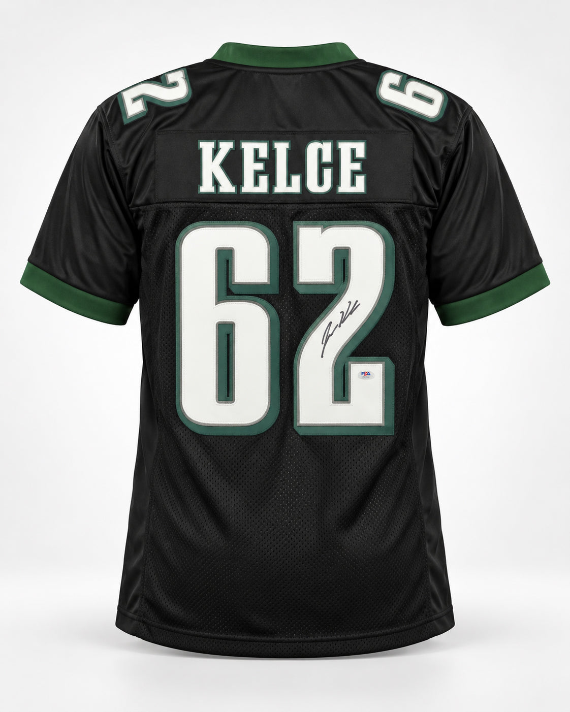 Philadelphia Eagles Jason Kelce Autographed Black Jersey PSA/DNA ITP Stock #267804
