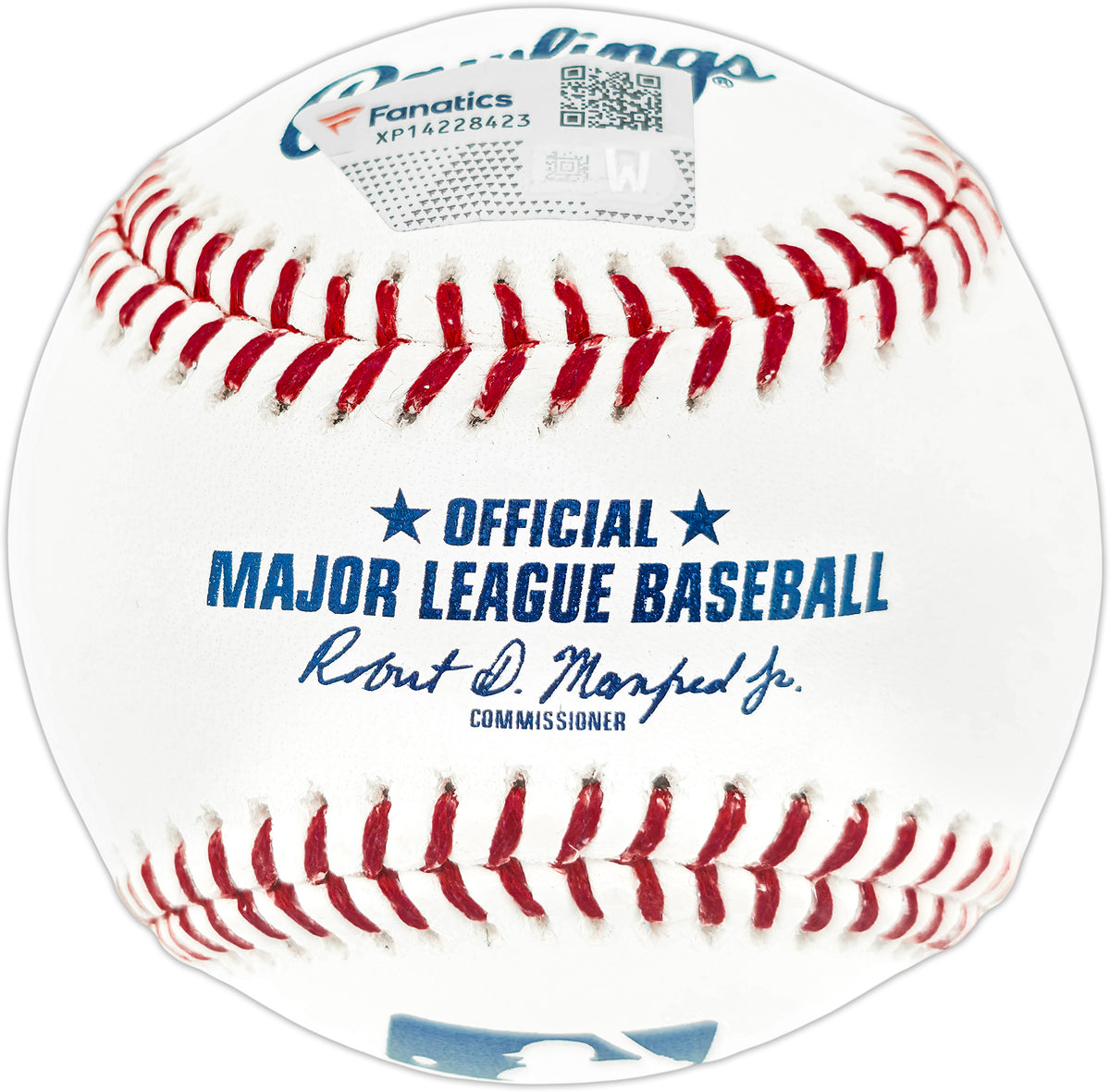 Ozzie Smith Autographed Official MLB Baseball St. Louis Cardinals "HOF 02" Fanatics Holo Stock #267876